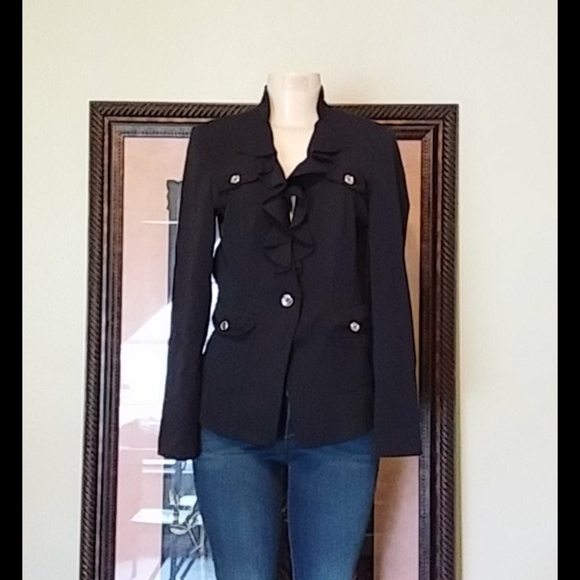 white/black Jackets & Blazers - White/Black  Quilted blazer